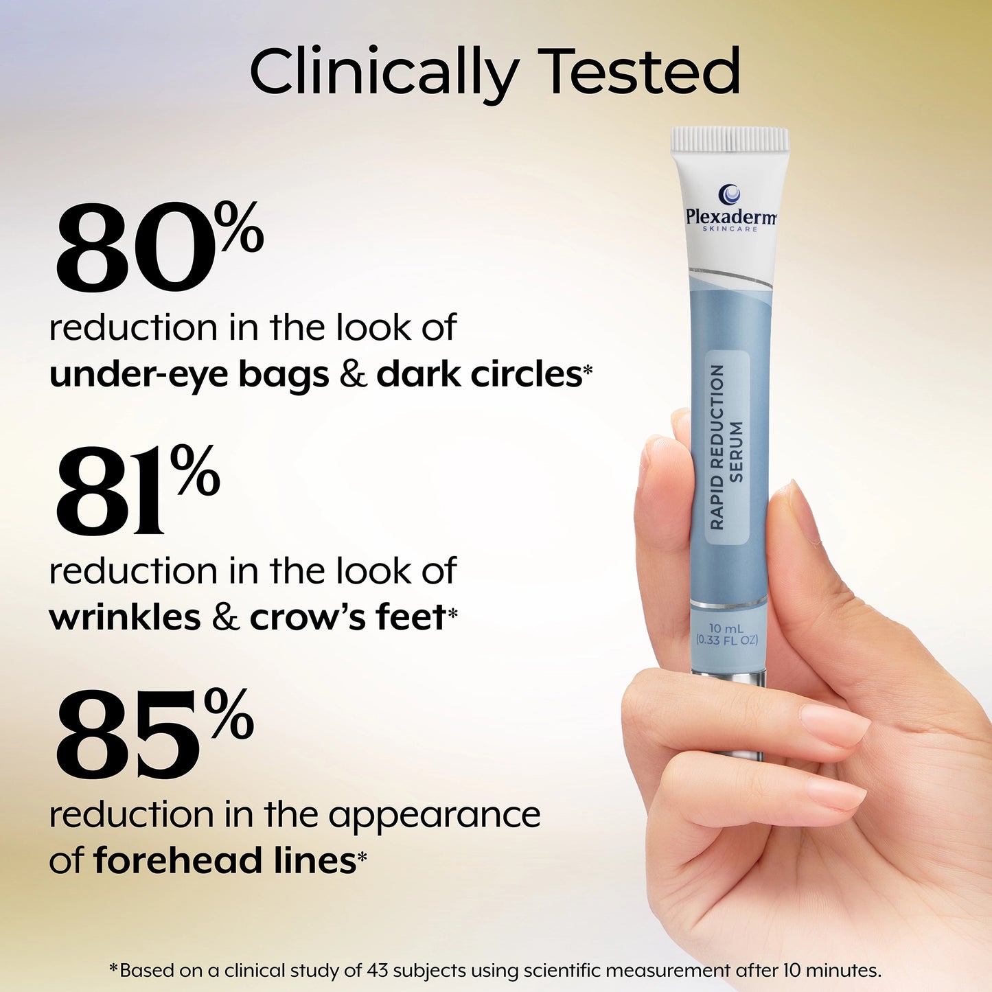 Plexaderm Rapid Reduction Eye Serum Full Size Tube